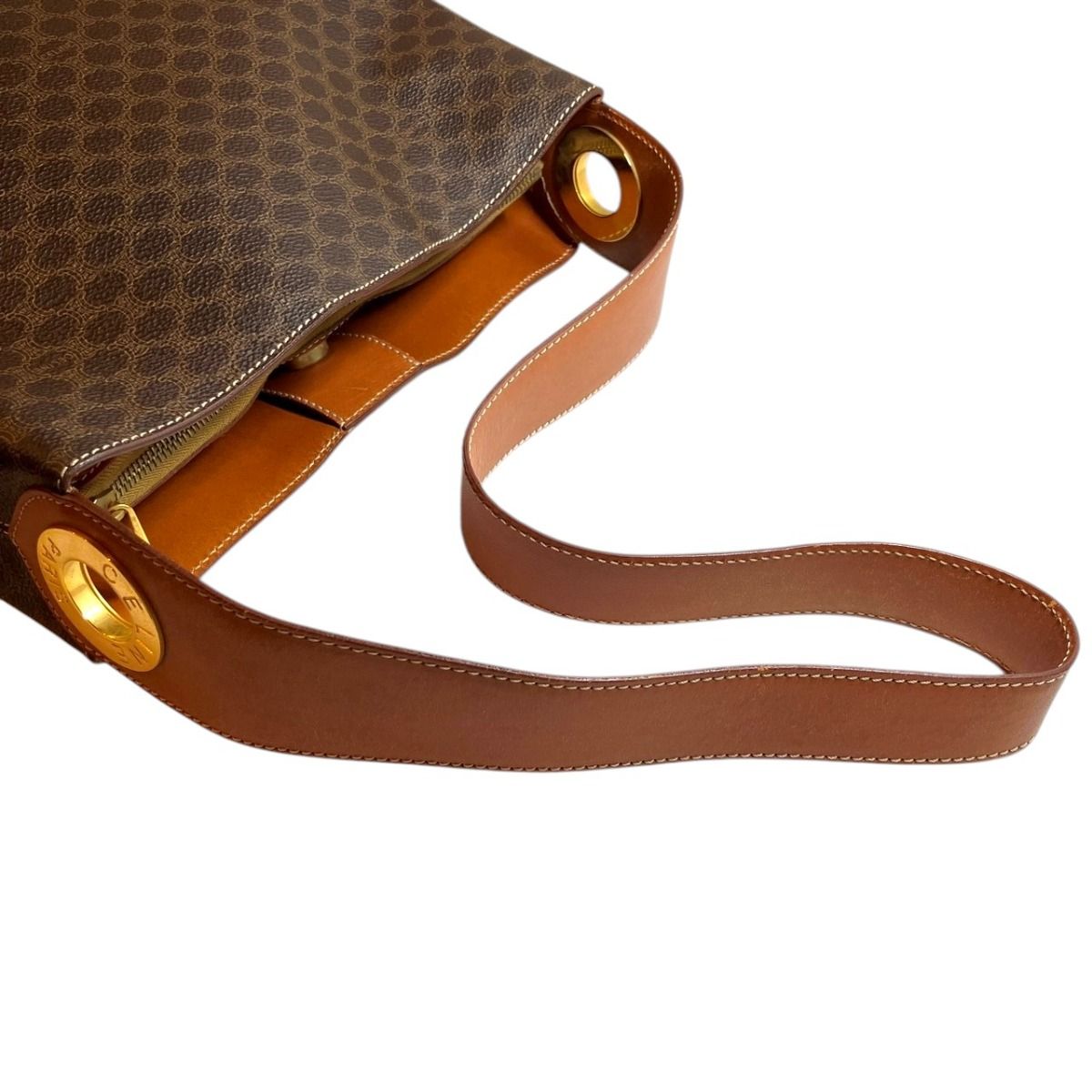 Celine Macadam Pattern Shoulder Bag — view 5