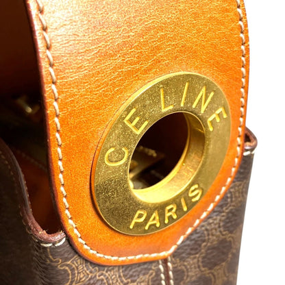 Celine Macadam Pattern Shoulder Bag — view 6
