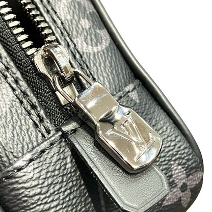 Louis Vuitton Trousse PM Monogram Eclipse Pochette Canvas Handbag — view 6