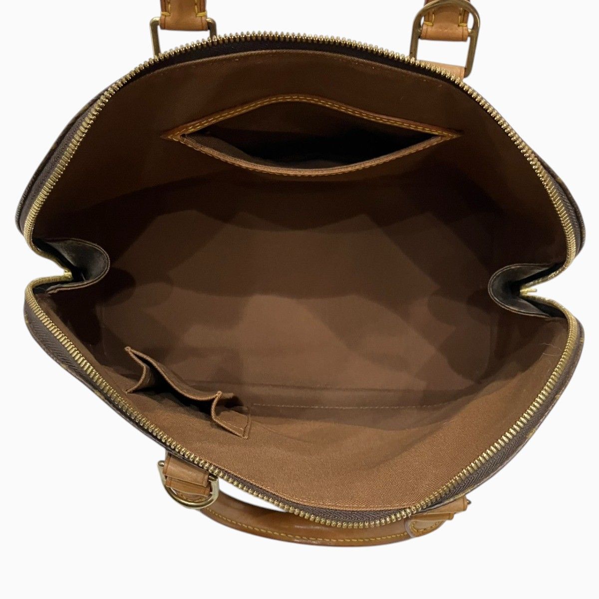Louis Vuitton Alma Monogram Handbag Canvas — view 7