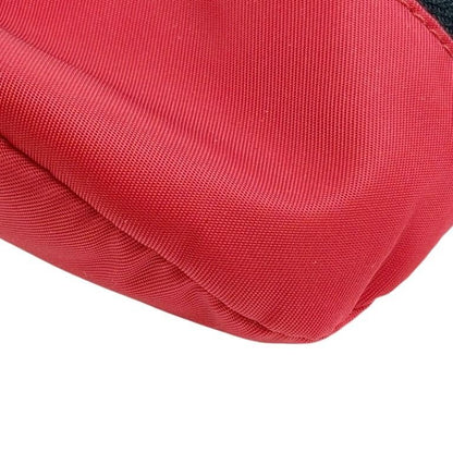 Prada Pouch Re-Nylon Arm Red Black Tessuto Nylon Triangle Logo Silver — view 4