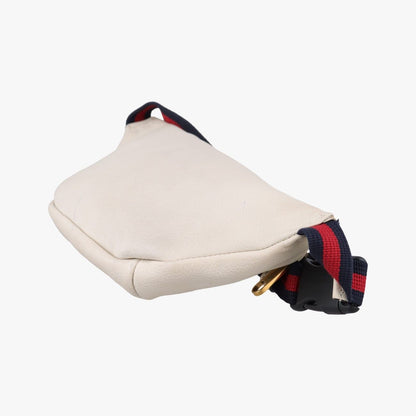 Gucci Print White Leather Handbag — view 6