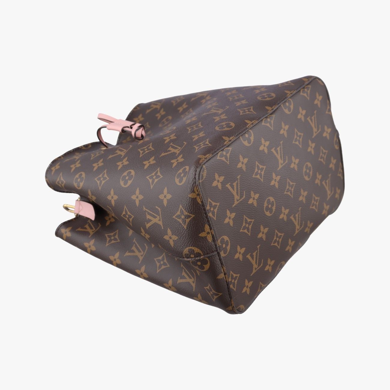 Louis Vuitton Neo Noe Brown Rose Poodle Monogram Canvas Bucket Bag — view 5