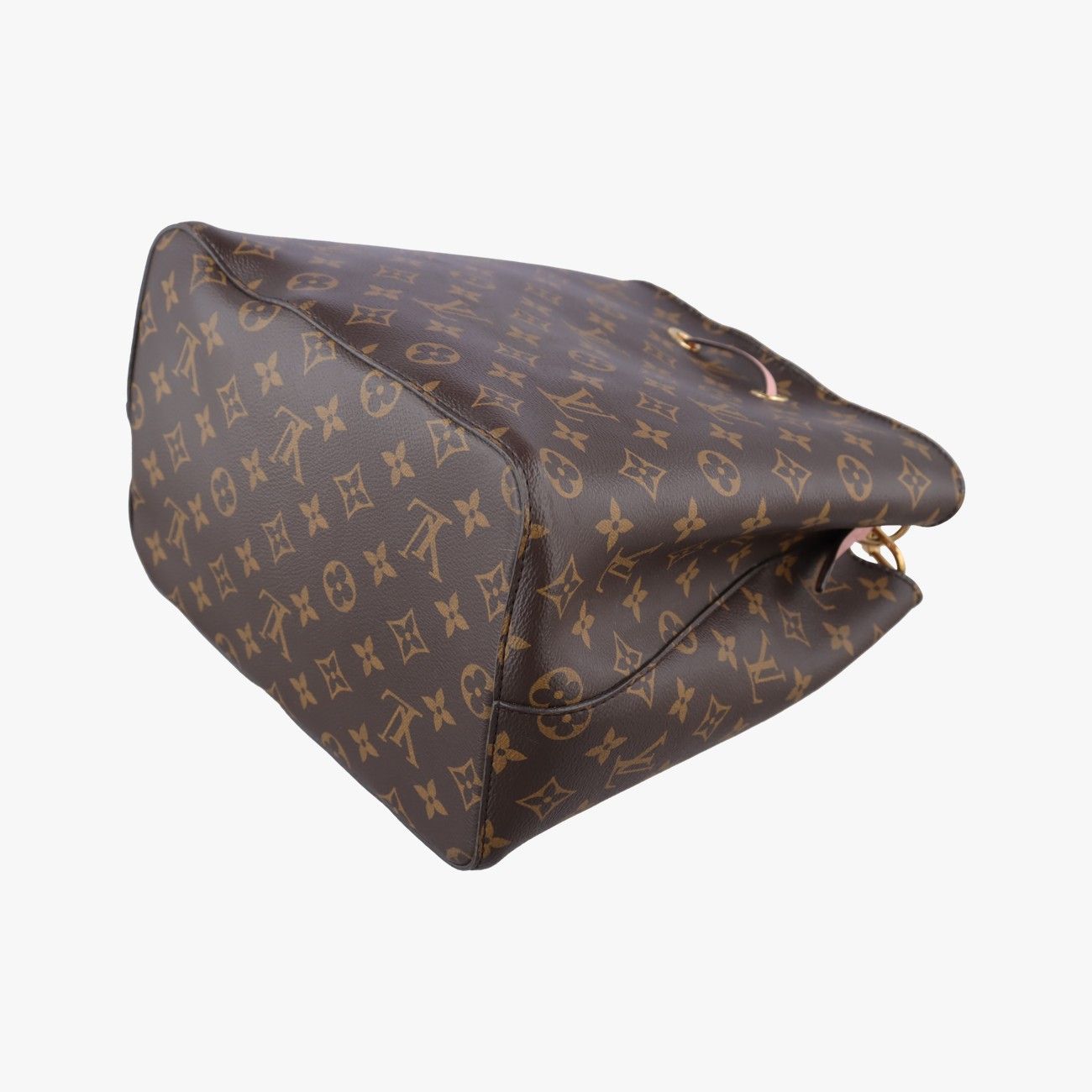 Louis Vuitton Neo Noe Brown Rose Poodle Monogram Canvas Bucket Bag — view 6