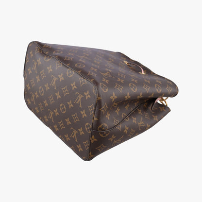Louis Vuitton Neo Noe Brown Rose Poodle Monogram Canvas Bucket Bag — view 6