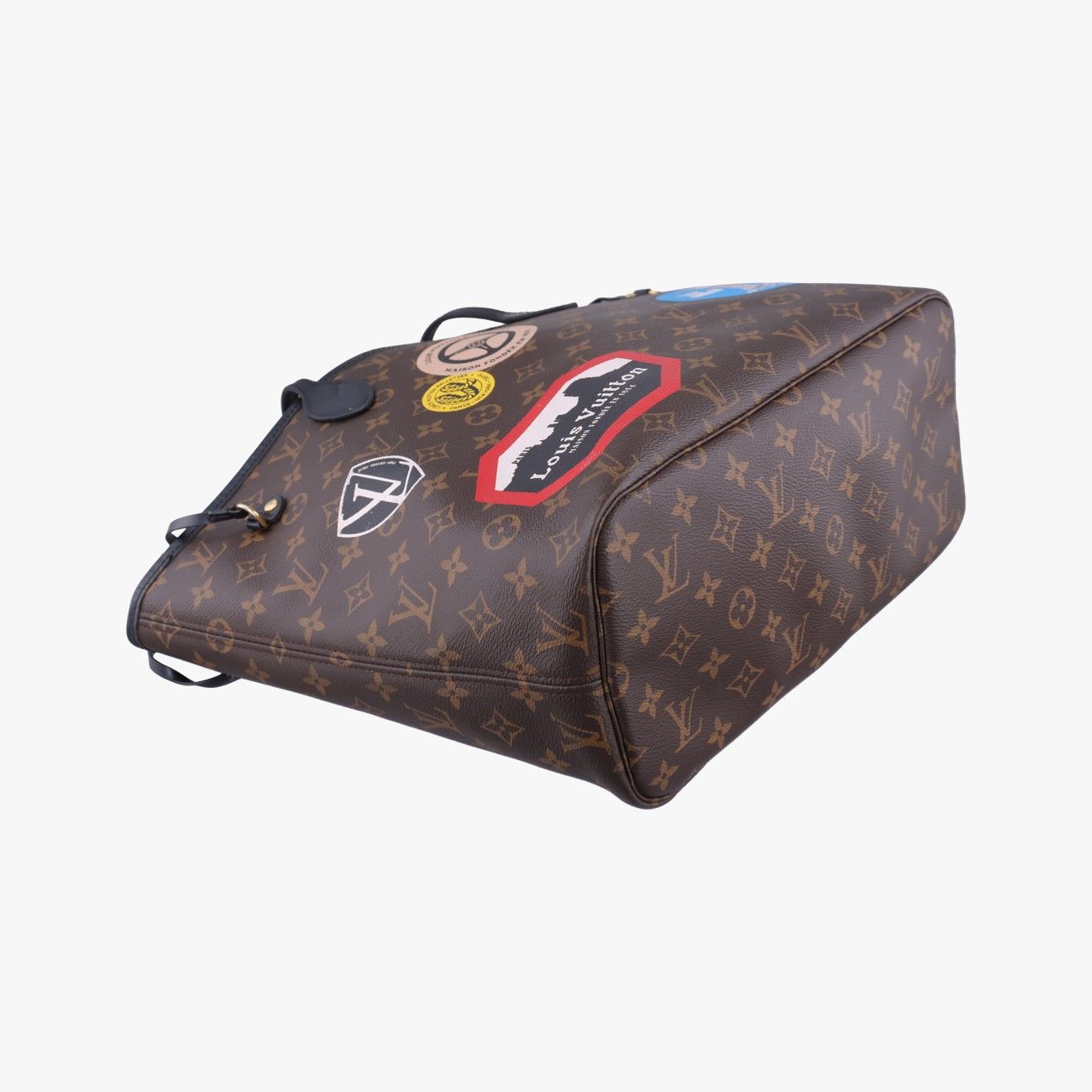 Louis Vuitton Neverfull MM Monogram Brown Multi Canvas — view 5