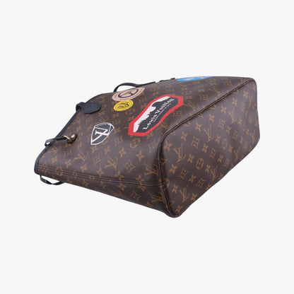 Louis Vuitton Neverfull MM Monogram Brown Multi Canvas — view 5