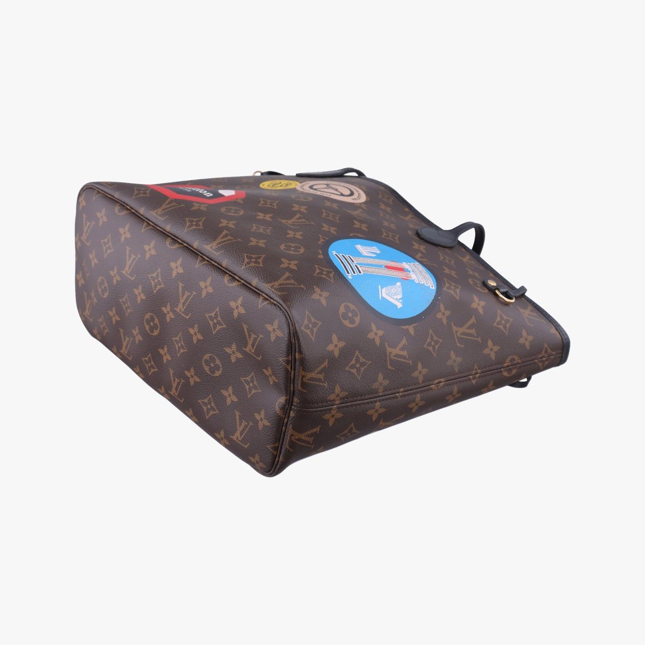 Louis Vuitton Neverfull MM Monogram Brown Multi Canvas — view 4