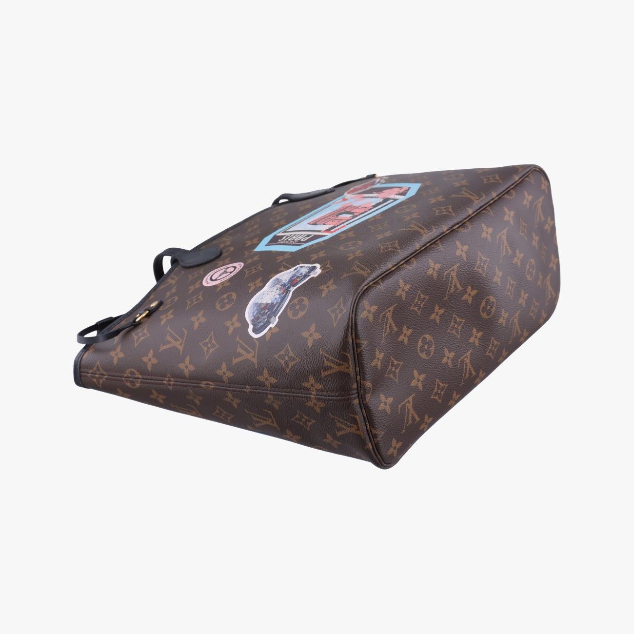 Louis Vuitton Neverfull MM Monogram Brown Multi Canvas — view 7
