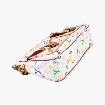 Louis Vuitton Lodge GM Blanc Monogram Multicolor Shoulder Bag — view 5
