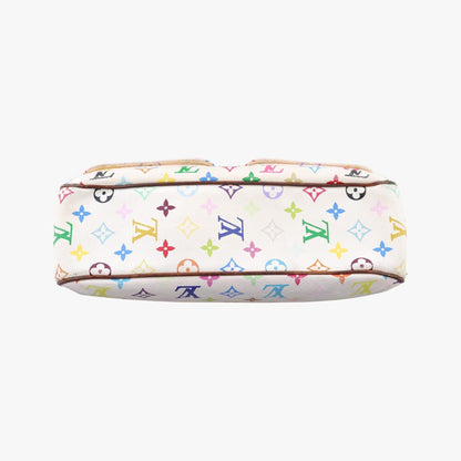 Louis Vuitton Lodge GM Blanc Monogram Multicolor Shoulder Bag — view 3