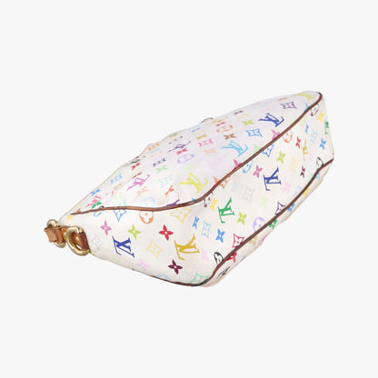 Louis Vuitton Lodge GM Blanc Monogram Multicolor Shoulder Bag — view 7