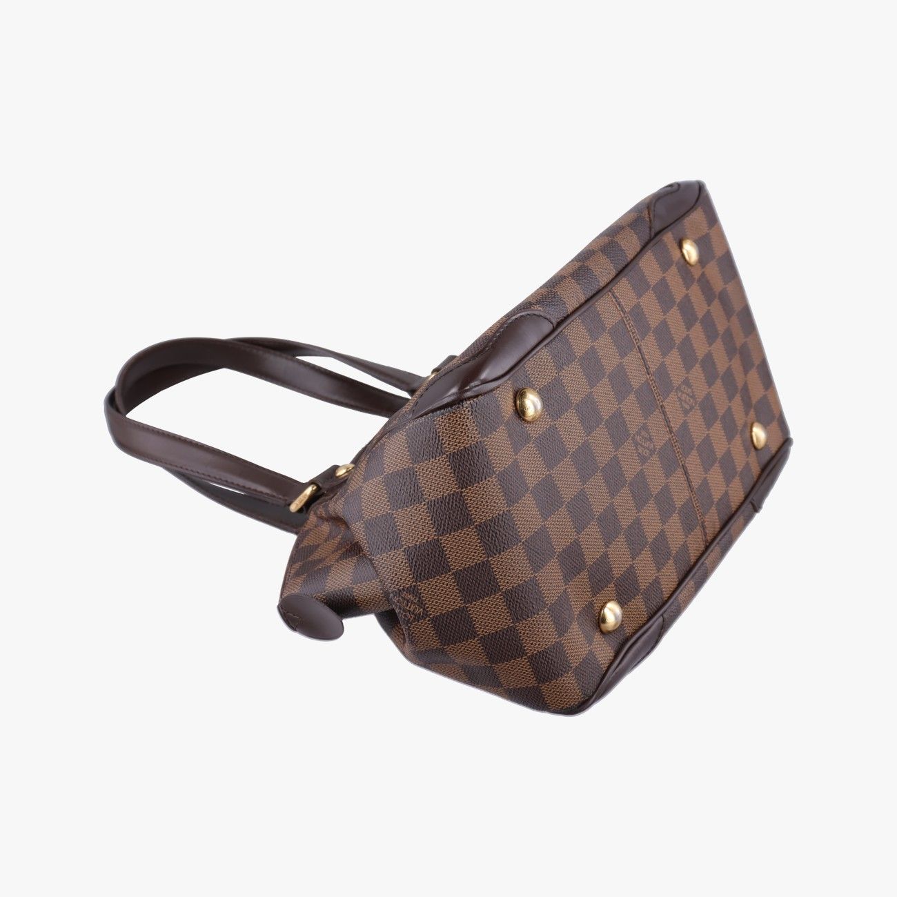 Louis Vuitton Verona PM Ebene Damier Canvas Shoulder Bag — view 5