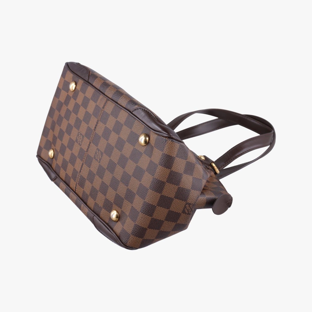 Louis Vuitton Verona PM Ebene Damier Canvas Shoulder Bag — view 6