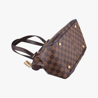 Louis Vuitton Verona PM Ebene Damier Canvas Shoulder Bag — view 7