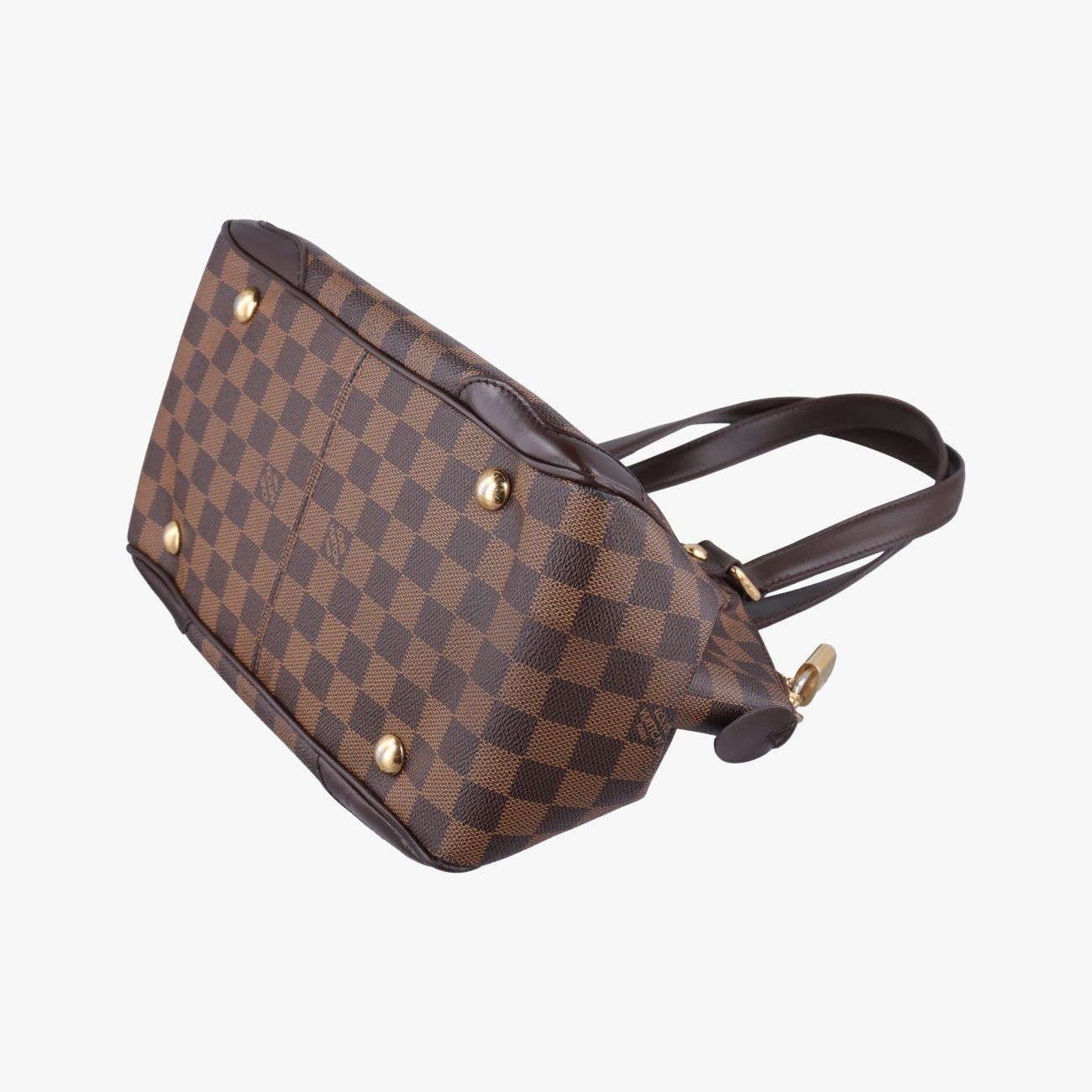 Louis Vuitton Verona PM Ebene Damier Canvas Shoulder Bag — view 4