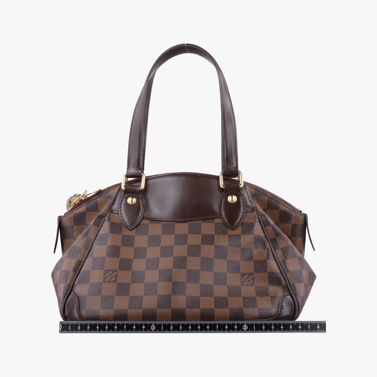 Louis Vuitton Verona PM Ebene Damier Canvas Shoulder Bag — view 2