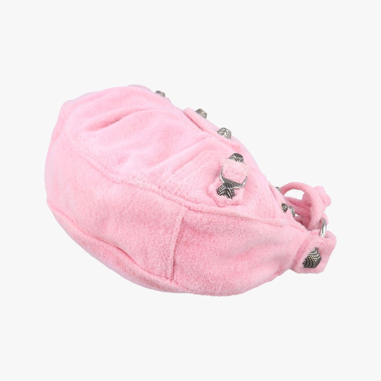 Balenciaga le Cagole Mini Pink Pile Shoulder Bag — view 4
