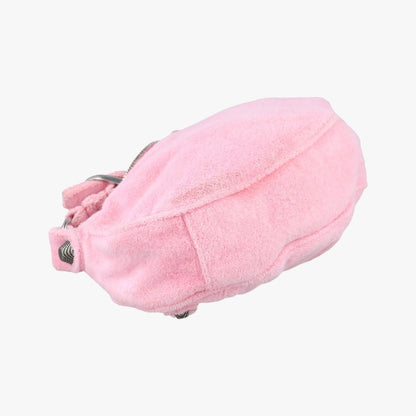 Balenciaga le Cagole Mini Pink Pile Shoulder Bag — view 7