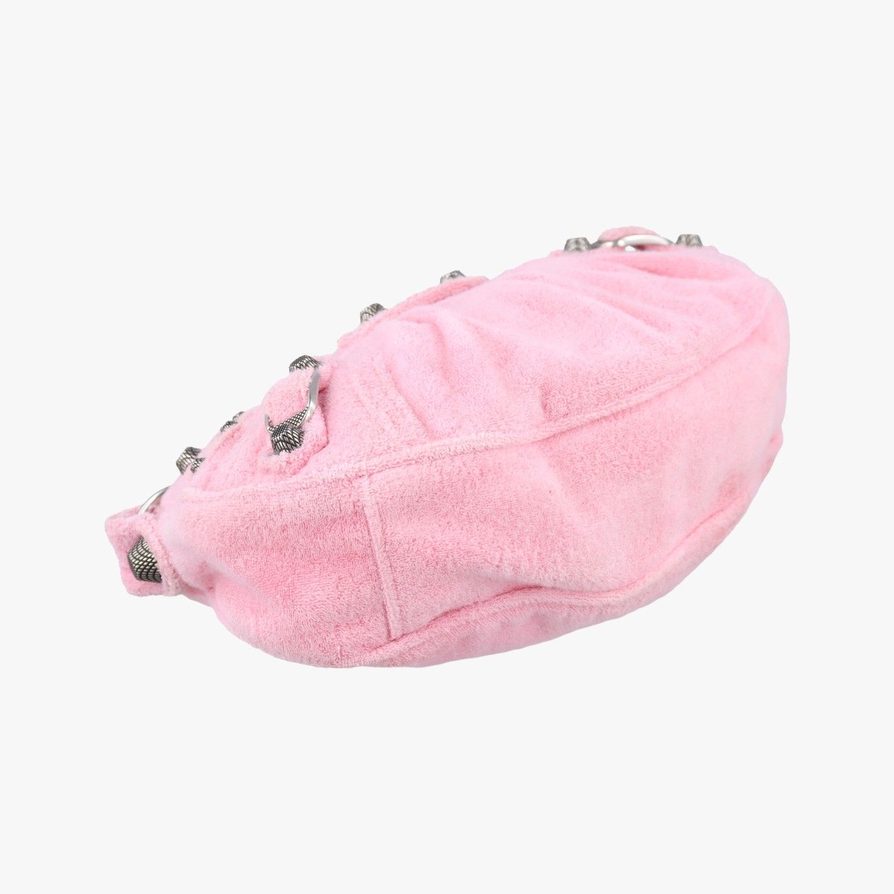 Balenciaga le Cagole Mini Pink Pile Shoulder Bag — view 5