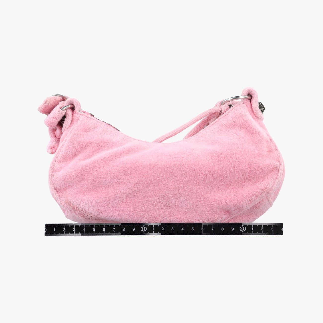 Balenciaga le Cagole Mini Pink Pile Shoulder Bag — view 2