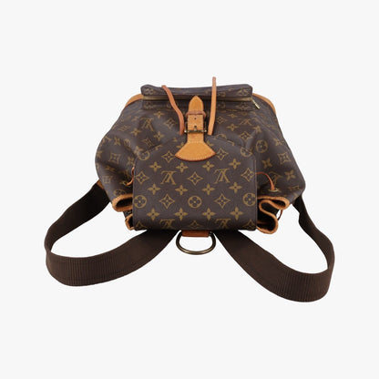 Louis Vuitton Montsouris GM Monogram Brown Canvas Backpack — view 8