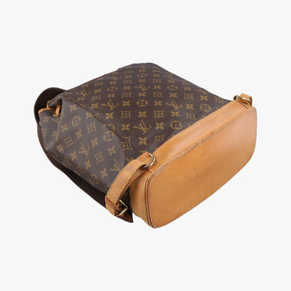 Louis Vuitton Montsouris GM Monogram Brown Canvas Backpack — view 7