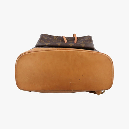 Louis Vuitton Montsouris GM Monogram Brown Canvas Backpack — view 3