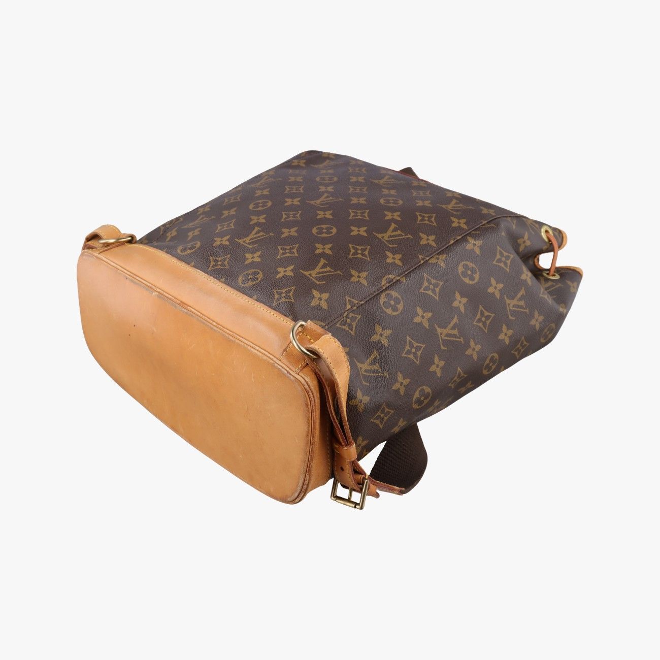 Louis Vuitton Montsouris GM Monogram Brown Canvas Backpack — view 6