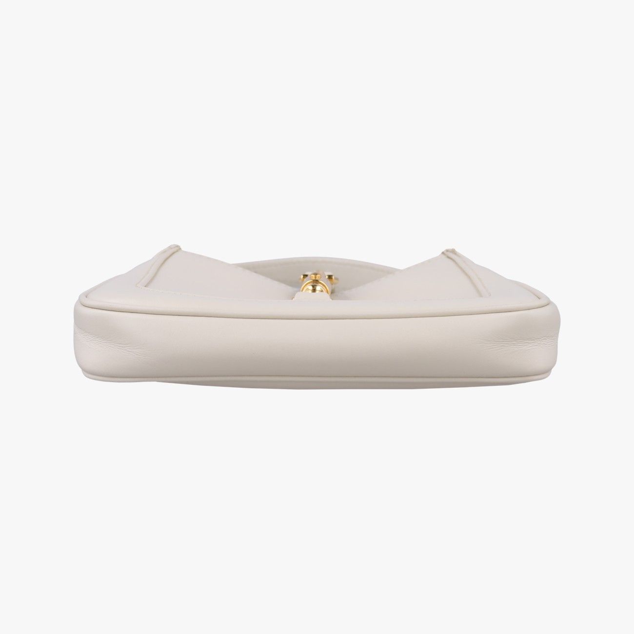 Gucci Jackie White Leather Shoulder Bag — view 3