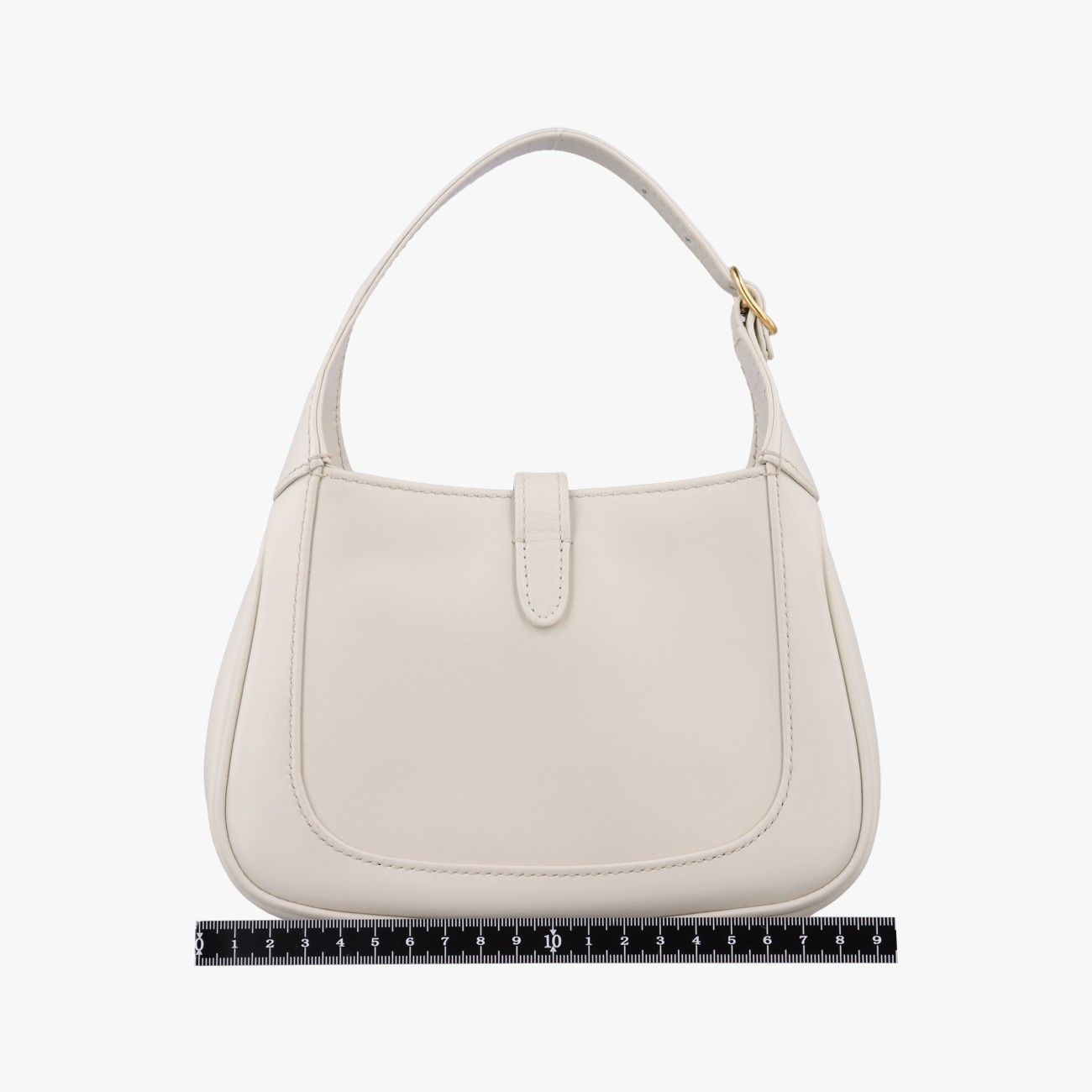 Gucci Jackie White Leather Shoulder Bag — view 2