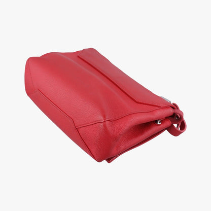 Louis Vuitton Lockme II BB Ruby Leather Shoulder Bag — view 6