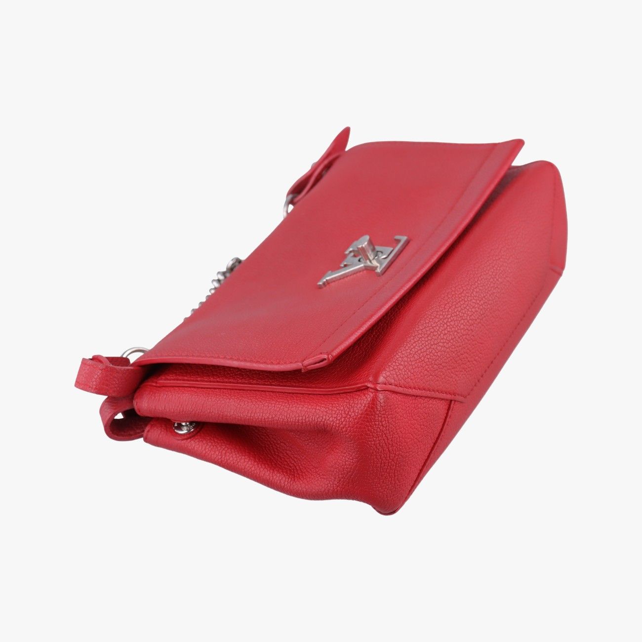 Louis Vuitton Lockme II BB Ruby Leather Shoulder Bag — view 5