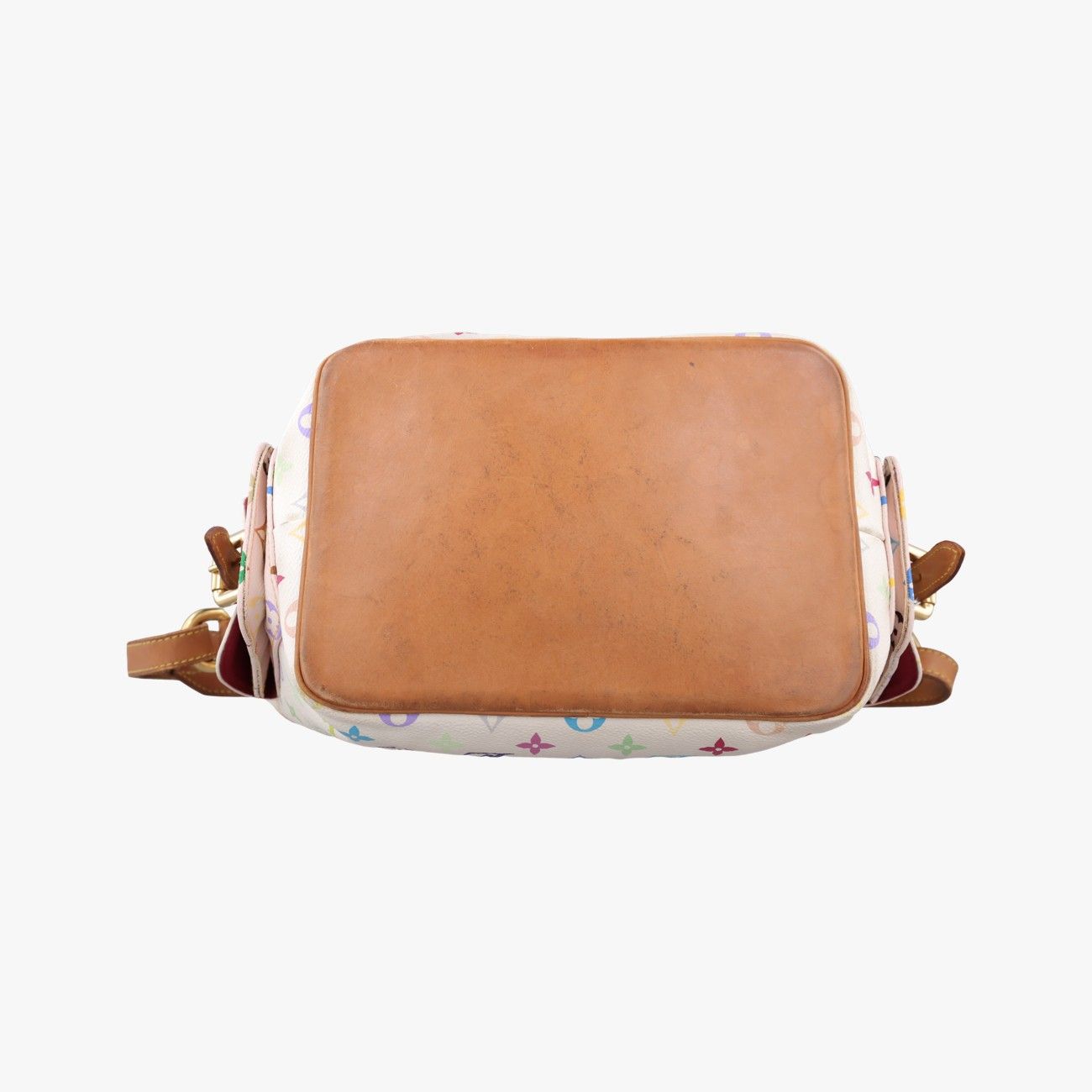 Louis Vuitton Petit Noe Blanc Monogram Multicolor Bucket Bag — view 3
