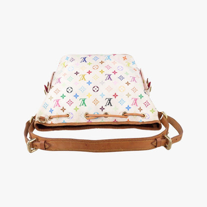 Louis Vuitton Petit Noe Blanc Monogram Multicolor Bucket Bag — view 8