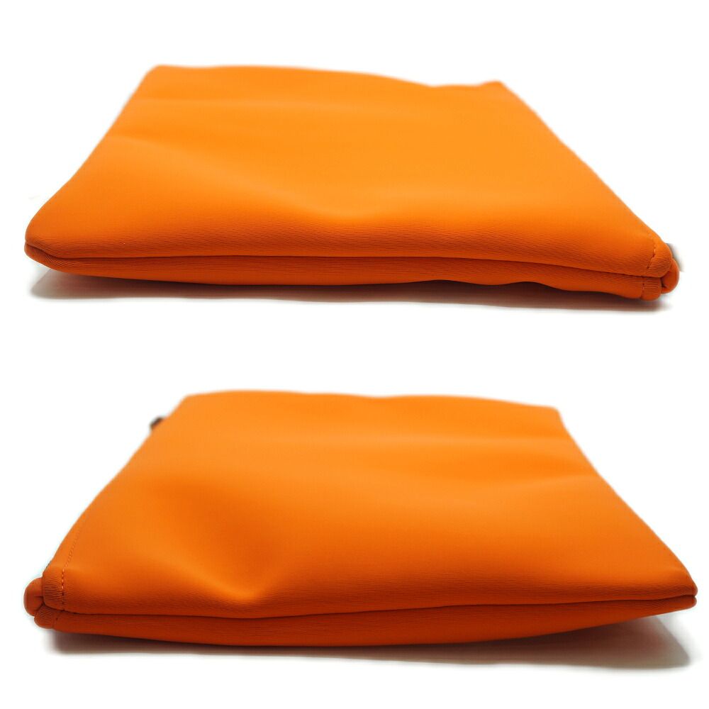 Hermes Neobain GM Pouch Orange Black — view 4