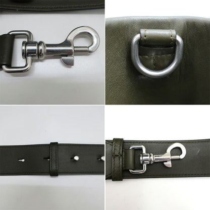 Bottega Veneta Maxi Intrecciato Tote Bag Khaki Dark Green 2-Way — view 8