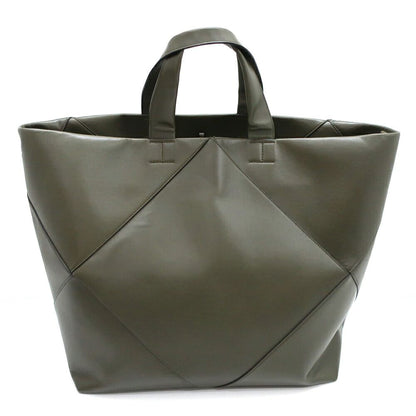 Bottega Veneta Maxi Intrecciato Tote Bag Khaki Dark Green 2-Way — view 2