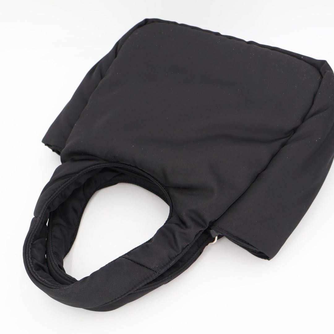 Prada Re-Nylon Padette Small Handbag Bag Nylon Black — view 4
