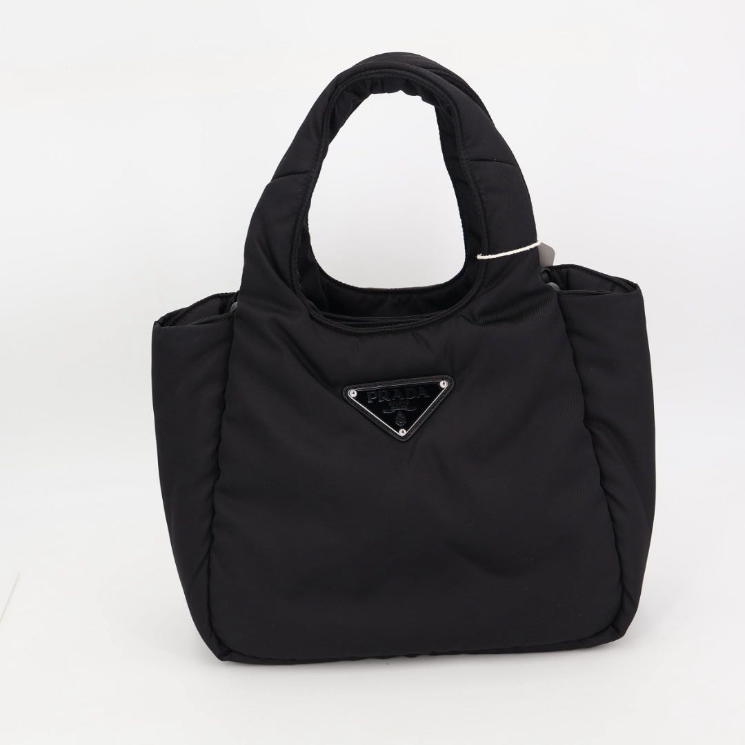 Prada Re-Nylon Padette Small Handbag Bag Nylon Black — view 5