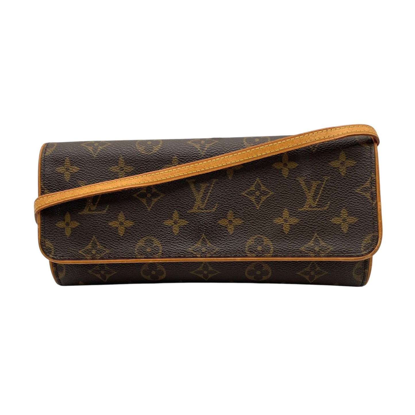 Louis Vuitton Pochette Twin GM Monogram Shoulder Bag Clutch Pouch 2-Way — view 2