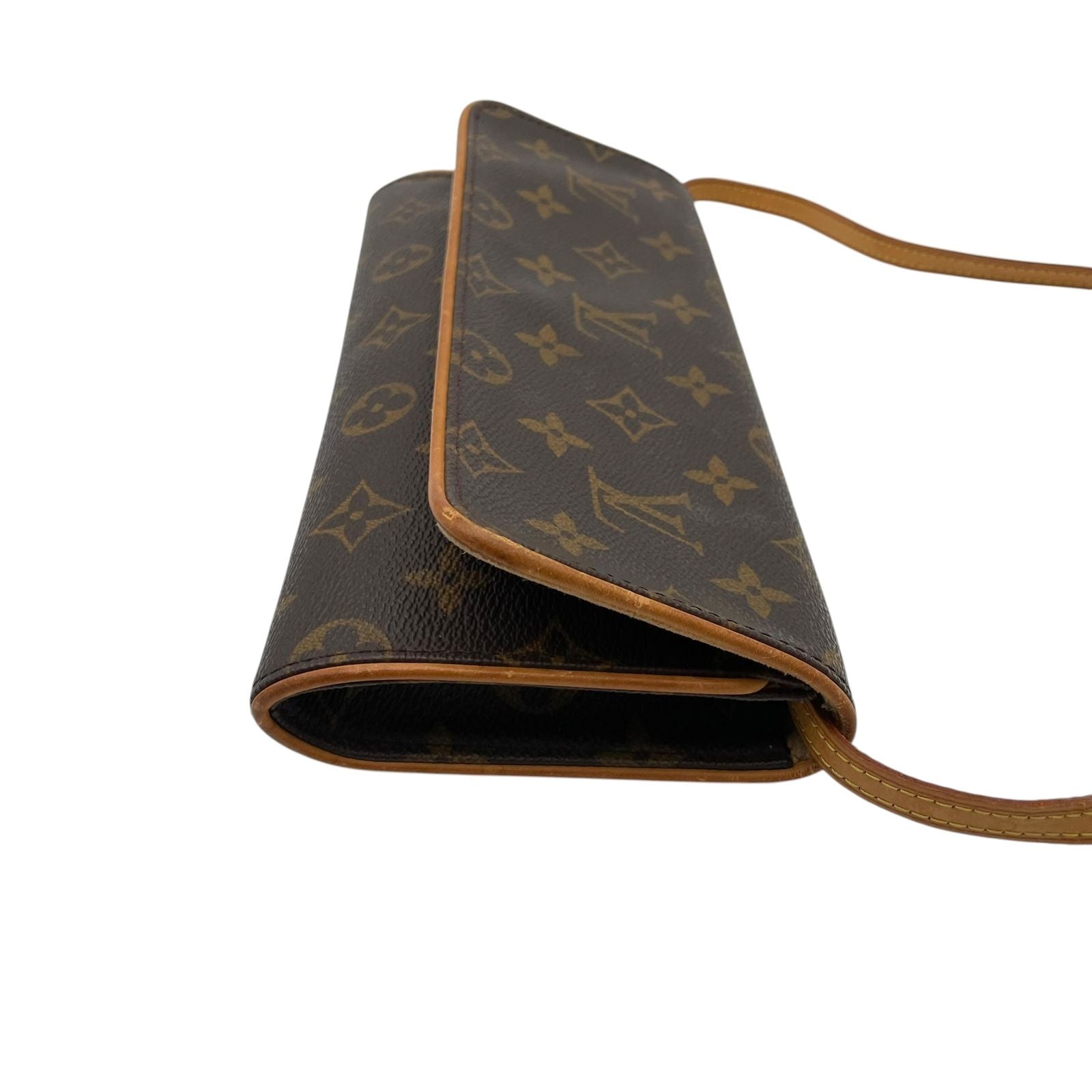 Louis Vuitton Pochette Twin GM Monogram Shoulder Bag Clutch Pouch 2-Way — view 6