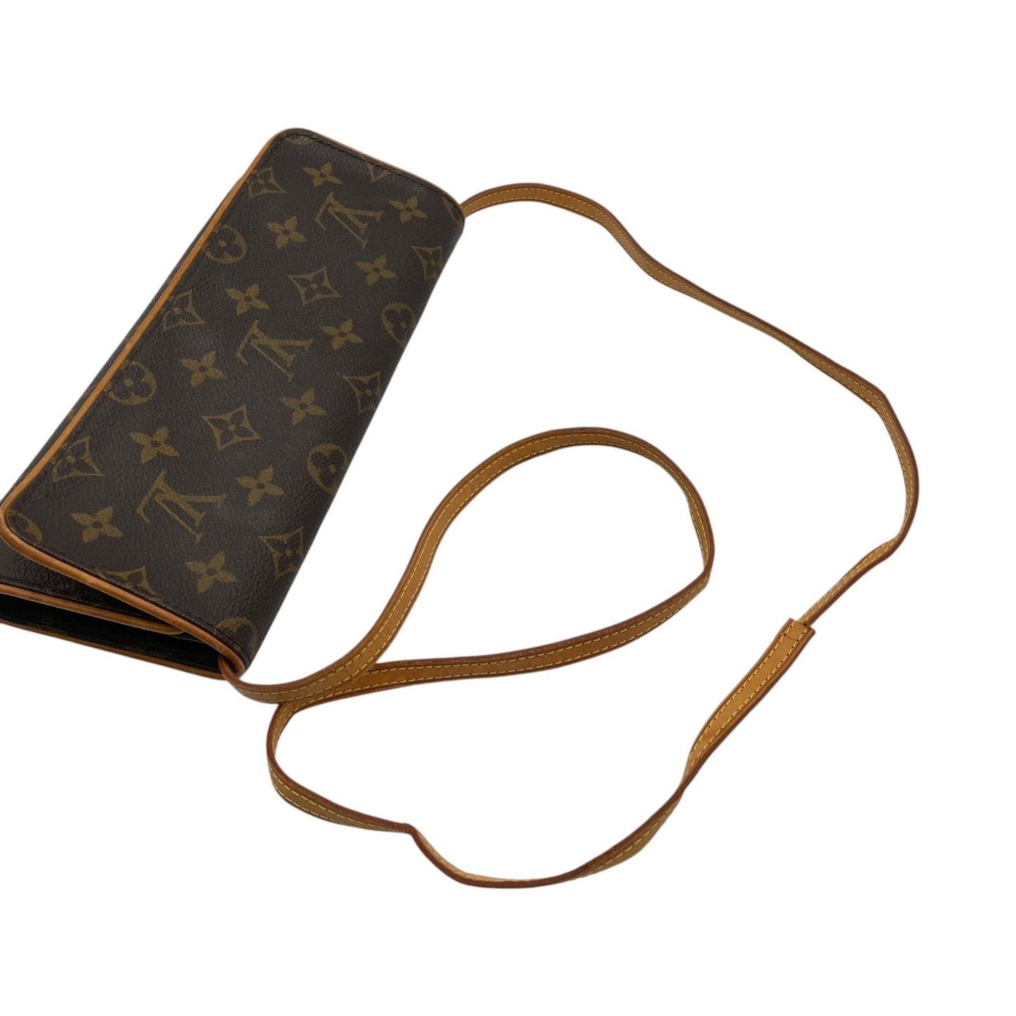 Louis Vuitton Pochette Twin GM Monogram Shoulder Bag Clutch Pouch 2-Way — view 5