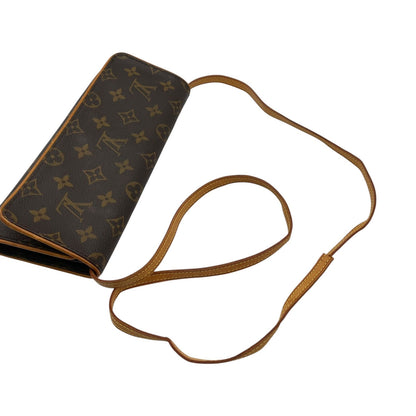 Louis Vuitton Pochette Twin GM Monogram Shoulder Bag Clutch Pouch 2-Way — view 5
