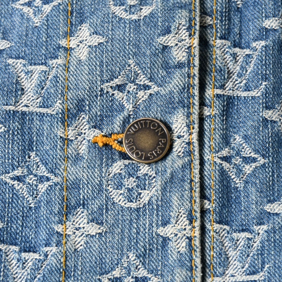Louis Vuitton Monogram Denim Jacket Blue — view 8
