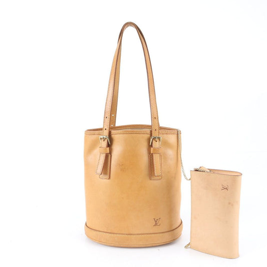 Louis Vuitton Marais Vantiem Leather Tote Shoulder Hand with Pouch