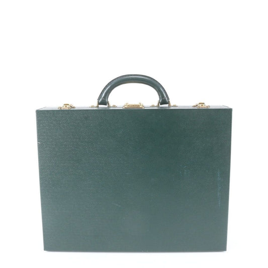 Louis Vuitton Taiga Diplomat Leather Attache Case Hard Document Bag Business