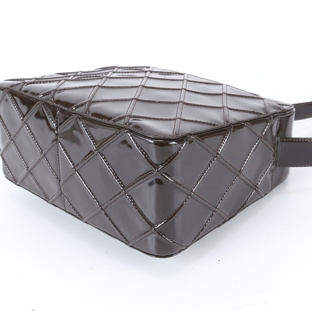 Chanel Bicolor Leather Shoulder Bag — view 6