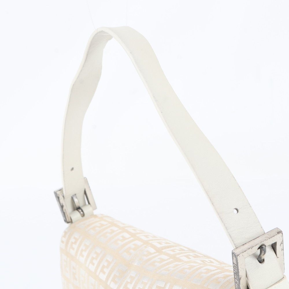 Fendi Zucca Mamma Baguette Bucket Leather Shoulder Bag — view 2