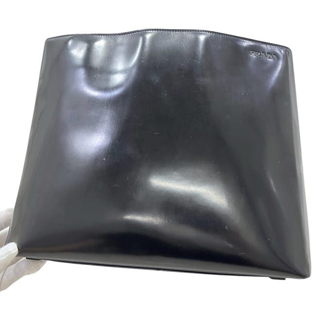 Prada Tote Bag Leather Nero Black — view 6